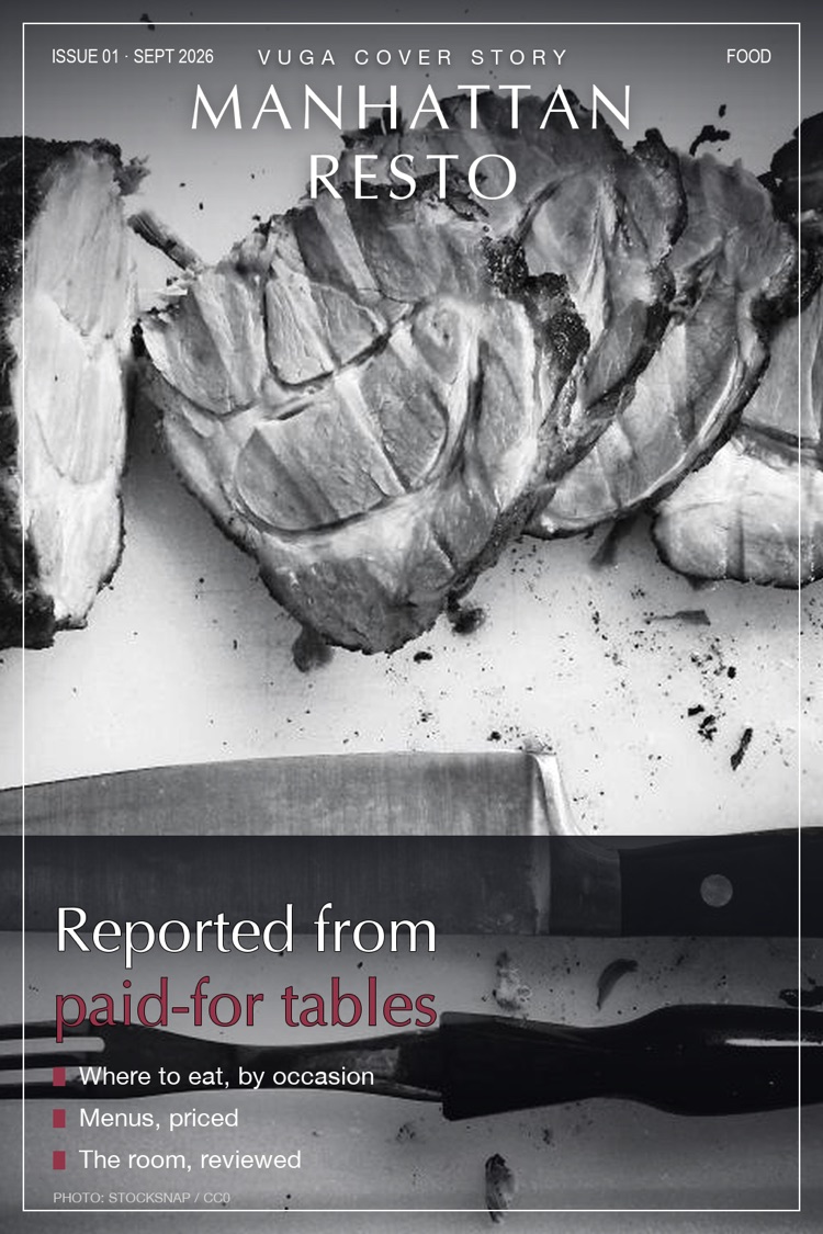 Manhattan Resto — Cover Story