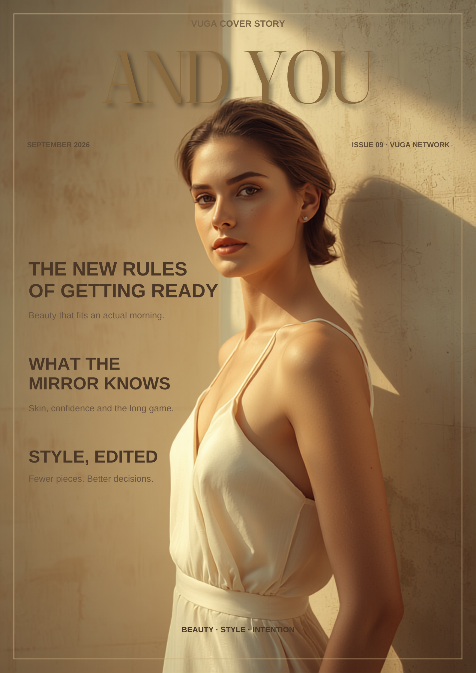 And You Cover Story example