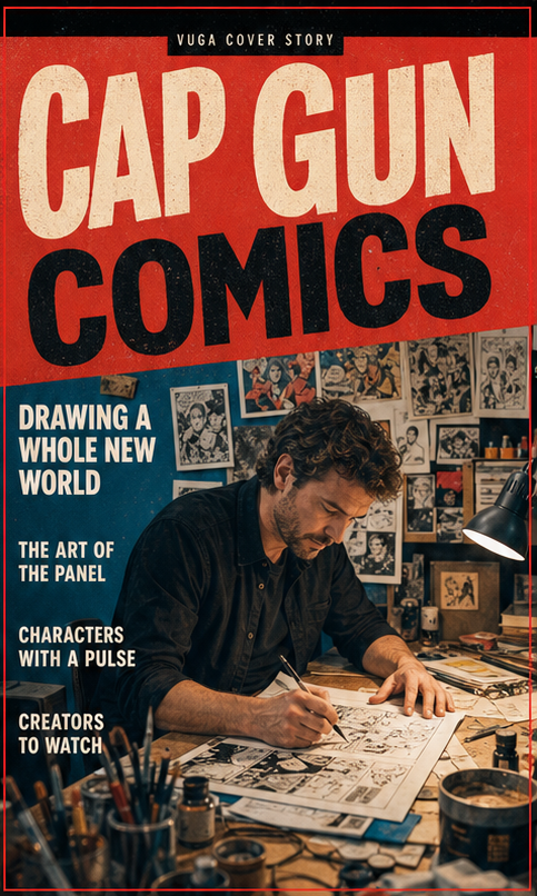 Cap Gun Comics Cover Story