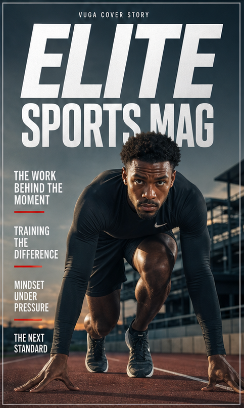 Elite Sports Mag Cover Story