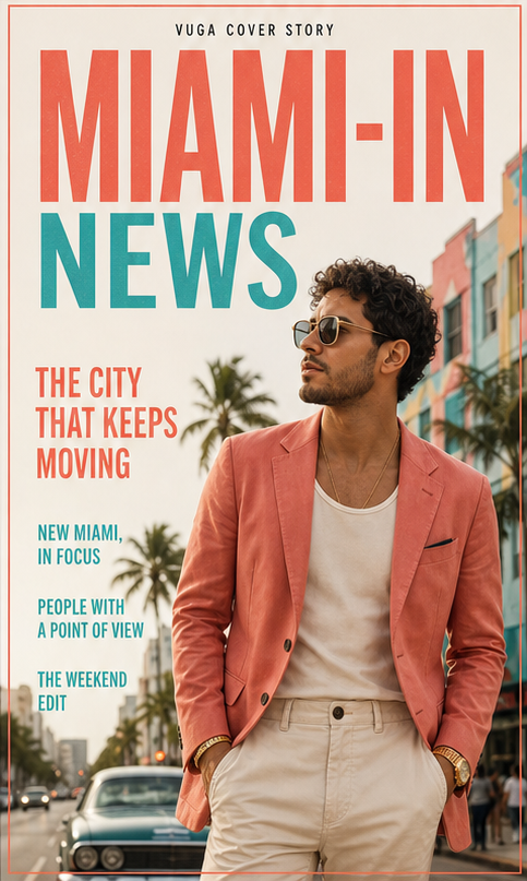 Miami In News Cover Story