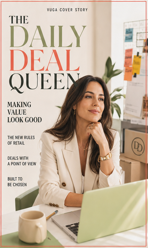 The Daily Deal Queen Cover Story example
