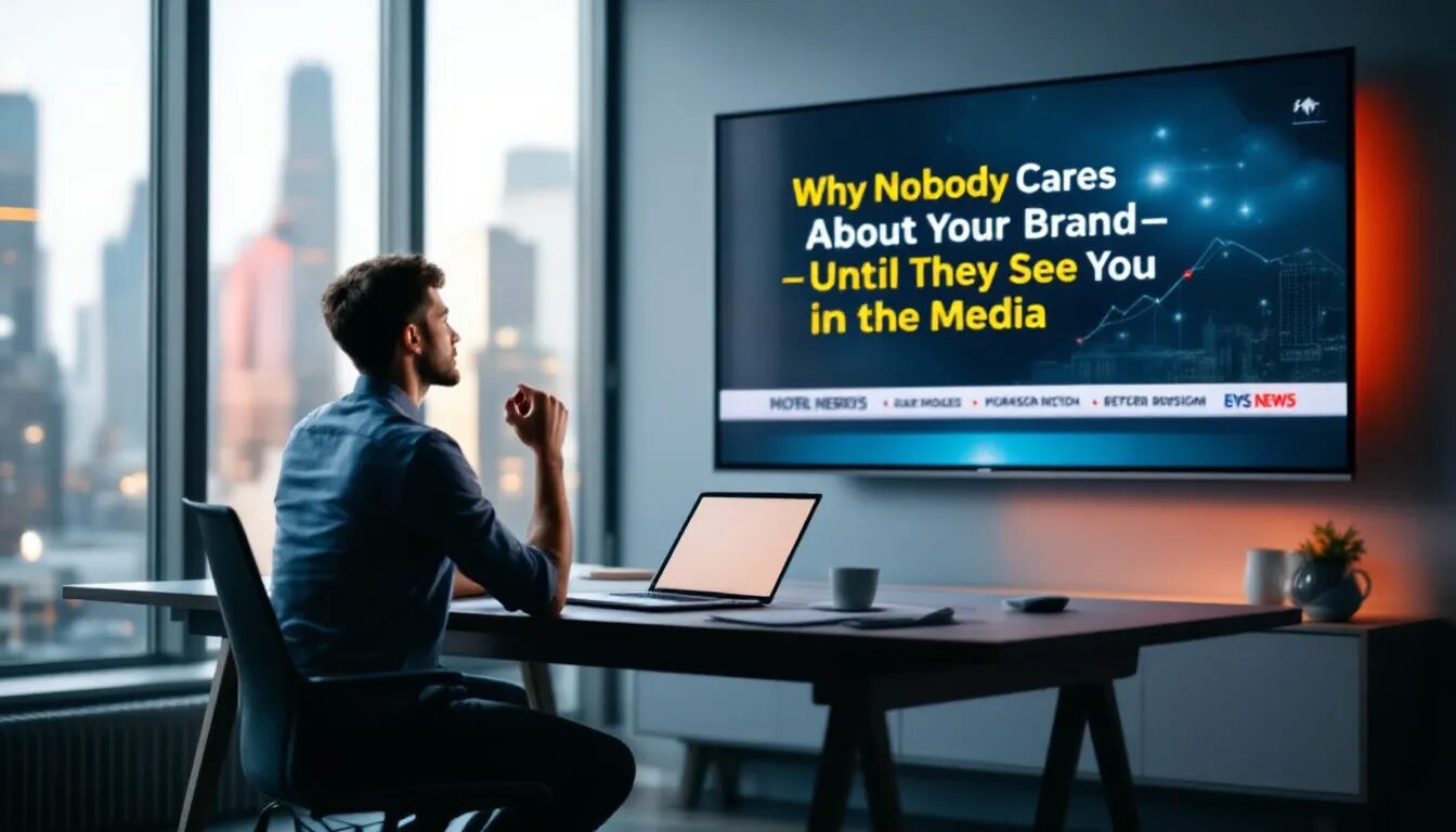 Why Nobody Cares About Your Brand—Until They See You in the Media Why Nobody Cares About Your Brand—Until They See You in the Media